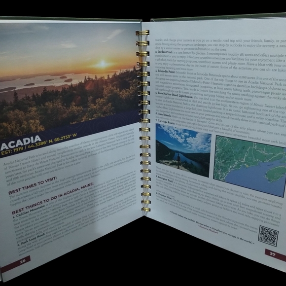 National Parks Bucket List Adventure Guide & Journal - Picture 7 of 9